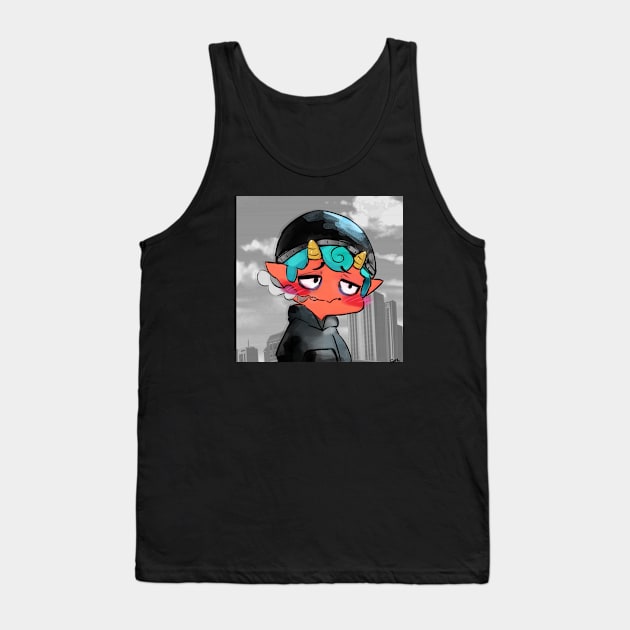 sad Ouchi Birthday art Tank Top by Ouchihitme